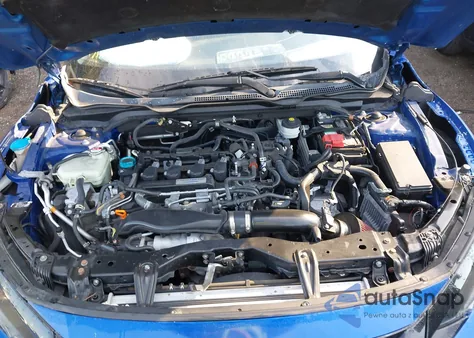 2017 Honda Civic Ex-L from USA, damaged, VIN 2HGFC1F76HH649337